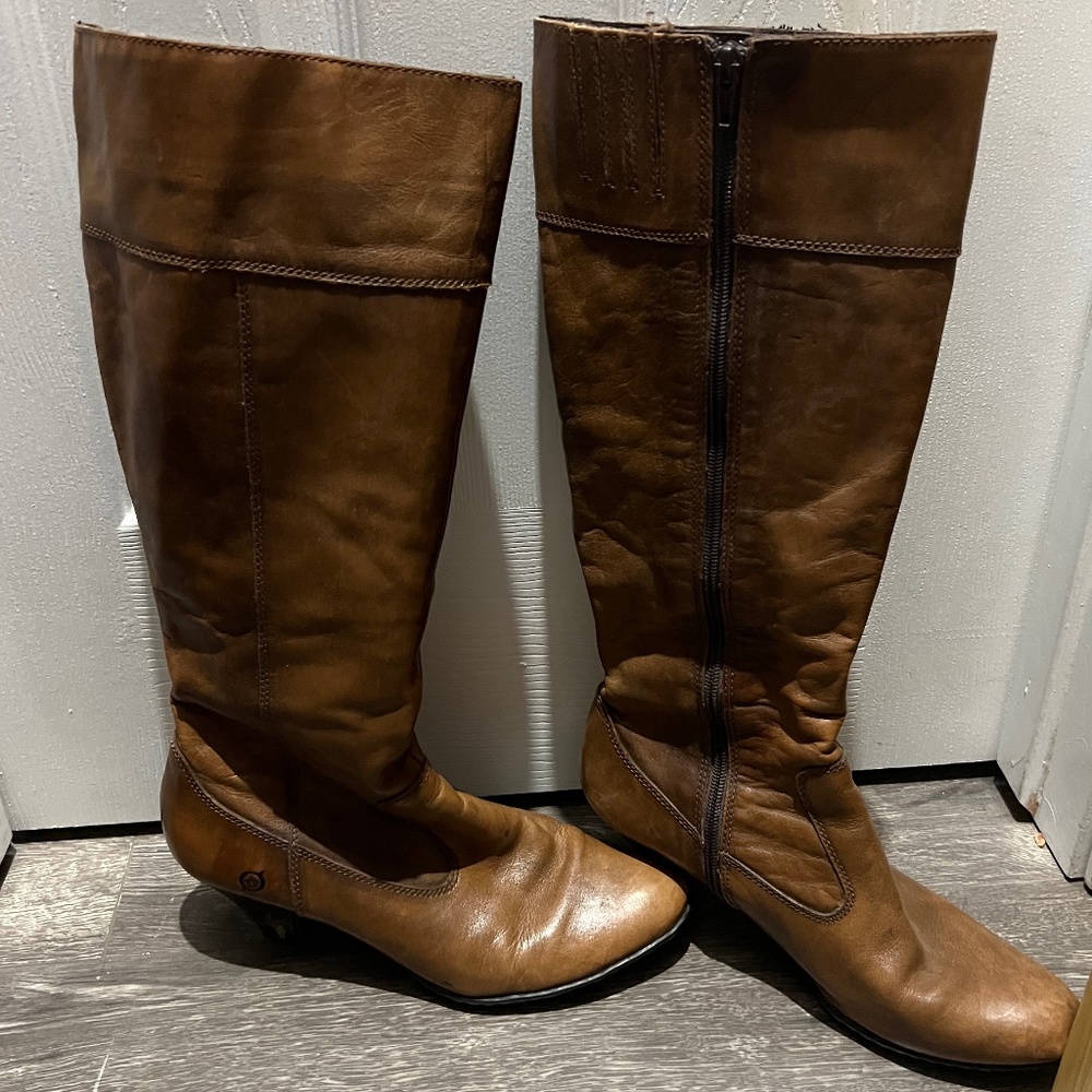 Born Knee High Brown Boots